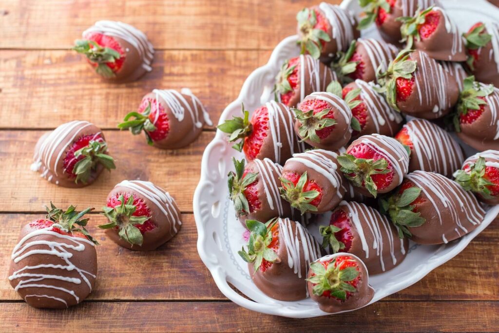 how long do chocolate covered strawberries last - freezer