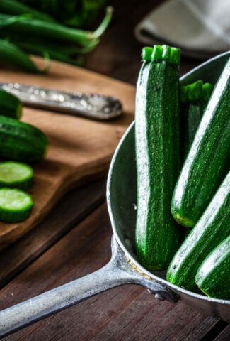 how to store zucchini after cooked